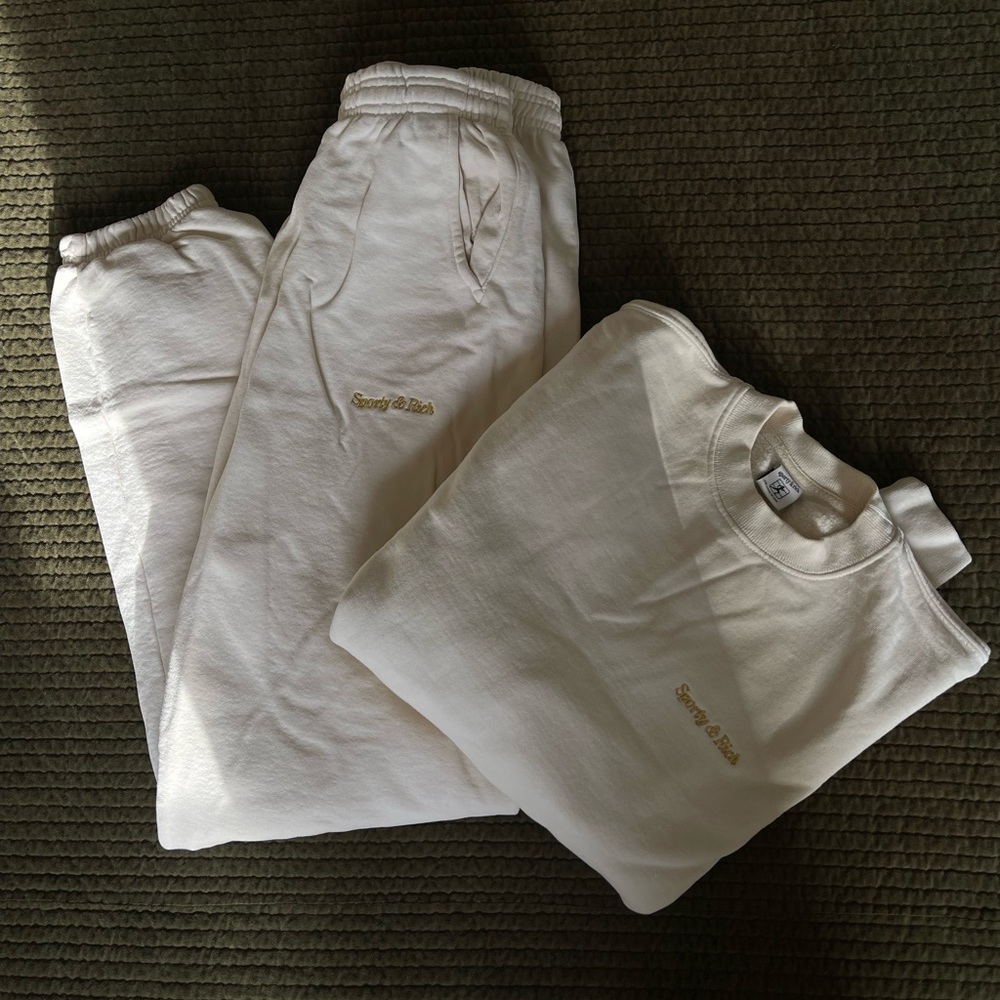 SPORTY & RICH matching set